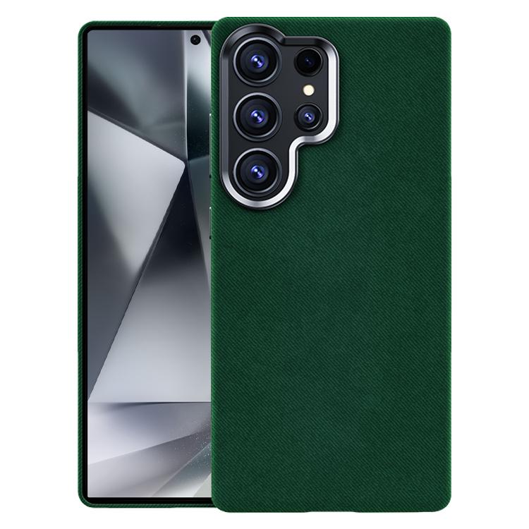 Custodia per telefono magnetica a copertura totale con texture in flanella, For Samsung Galaxy S25+ 5G / S24+ 5G, For Samsung Galaxy S25 Ultra 5G, For Samsung Galaxy S24 Ultra 5G, For Samsung Galaxy S23 Ultra 5G