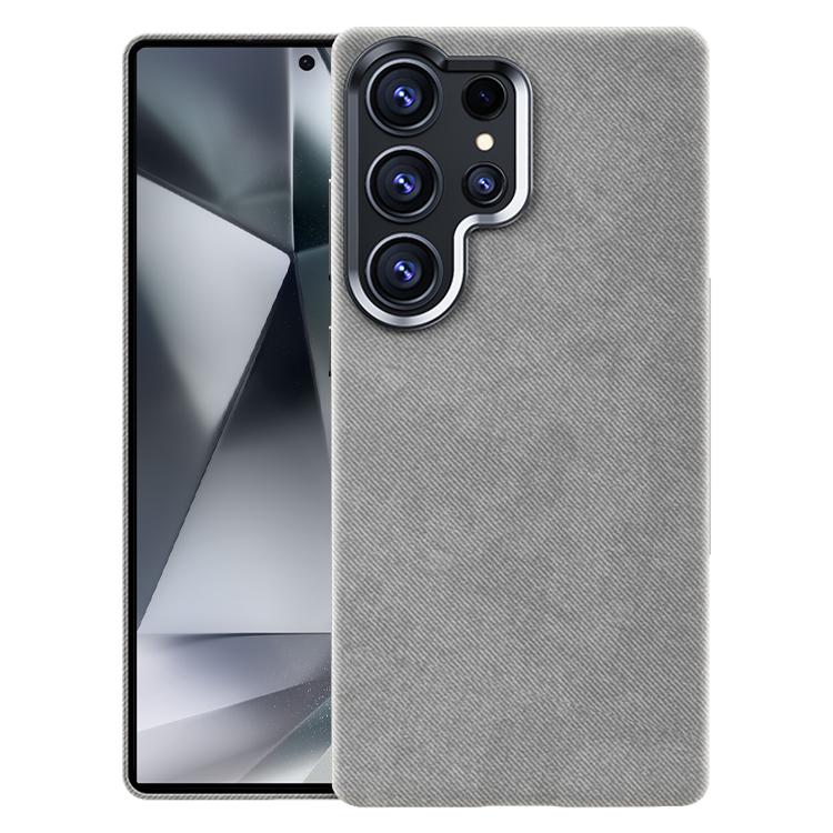Custodia per telefono magnetica a copertura totale con texture in flanella, For Samsung Galaxy S25+ 5G / S24+ 5G, For Samsung Galaxy S25 Ultra 5G, For Samsung Galaxy S24 Ultra 5G, For Samsung Galaxy S23 Ultra 5G