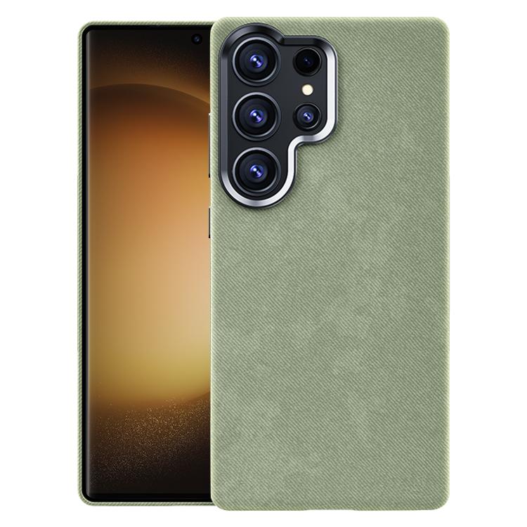 Custodia per telefono magnetica a copertura totale con texture in flanella, For Samsung Galaxy S25+ 5G / S24+ 5G, For Samsung Galaxy S25 Ultra 5G, For Samsung Galaxy S24 Ultra 5G, For Samsung Galaxy S23 Ultra 5G