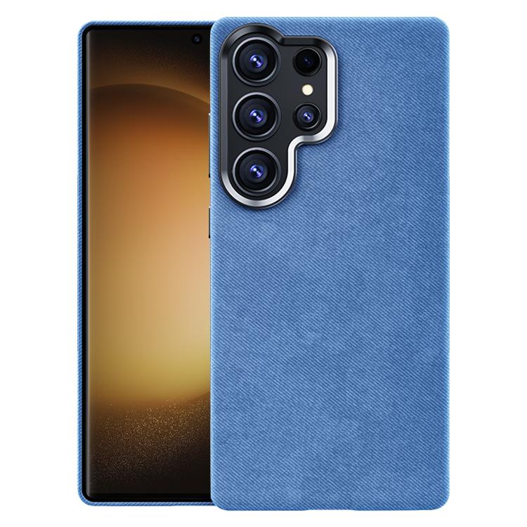 Custodia per telefono magnetica a copertura totale con texture in flanella, For Samsung Galaxy S25+ 5G / S24+ 5G, For Samsung Galaxy S25 Ultra 5G, For Samsung Galaxy S24 Ultra 5G, For Samsung Galaxy S23 Ultra 5G