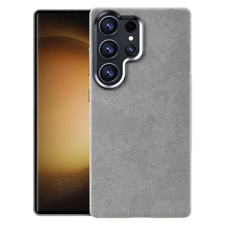 Custodia per telefono magnetica a copertura totale con texture in flanella, For Samsung Galaxy S25+ 5G / S24+ 5G, For Samsung Galaxy S25 Ultra 5G, For Samsung Galaxy S24 Ultra 5G, For Samsung Galaxy S23 Ultra 5G