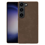 Custodia per telefono magnetica a copertura totale con texture in flanella, For Samsung Galaxy S23+ 5G, For Samsung Galaxy S23 5G