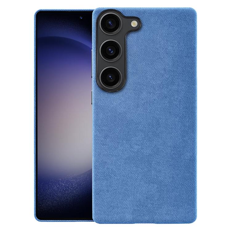 Custodia per telefono magnetica a copertura totale con texture in flanella, For Samsung Galaxy S23+ 5G, For Samsung Galaxy S23 5G