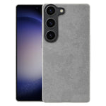 Custodia per telefono magnetica a copertura totale con texture in flanella, For Samsung Galaxy S23+ 5G, For Samsung Galaxy S23 5G
