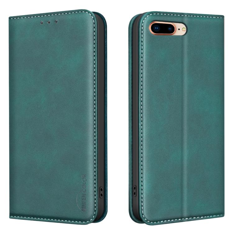 Custodia per telefono in pelle vegana con texture in pelle di vitello BINFEN COLOR, magnetica e con RFID integrato., For iPhone XR, For iPhone XS Max, For iPhone 8 Plus/6 Plus/7 Plus
