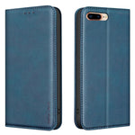 Custodia per telefono in pelle vegana con texture in pelle di vitello BINFEN COLOR, magnetica e con RFID integrato., For iPhone XR, For iPhone XS Max, For iPhone 8 Plus/6 Plus/7 Plus