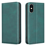 Custodia per telefono in pelle vegana con texture in pelle di vitello BINFEN COLOR, magnetica e con RFID integrato., For iPhone XR, For iPhone XS Max, For iPhone 8 Plus/6 Plus/7 Plus