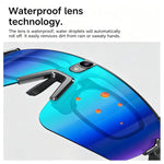 Occhiali da ciclismo intelligenti L805 con intelligenza artificiale e fotocamera stabilizzata da 8 MP