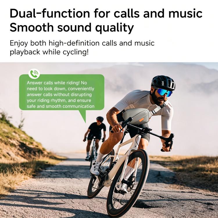 Occhiali da ciclismo intelligenti L805 con intelligenza artificiale e fotocamera stabilizzata da 8 MP