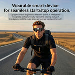Occhiali da ciclismo intelligenti L805 con intelligenza artificiale e fotocamera stabilizzata da 8 MP