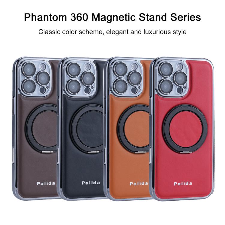 Custodia magnetica per telefono Palida M1 con supporto girevole a 360 gradi., For iPhone 16 Pro Max, For iPhone 16 Pro, For iPhone 16, For iPhone 15 Pro Max, For iPhone 15 Pro, For iPhone 15