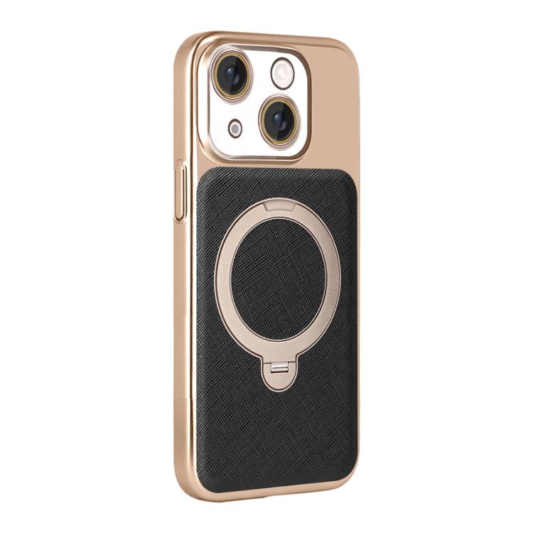 Custodia per telefono con supporto magnetico Gold Shield per obiettivi e pellicole., For iPhone 15, For iPhone 14, For iPhone 14 Pro, For iPhone 14 Pro Max, For iPhone 13 Pro Max, For iPhone 13 Pro, For iPhone 13