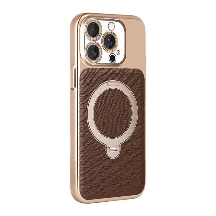 Custodia per telefono con supporto magnetico Gold Shield per obiettivi e pellicole., For iPhone 15, For iPhone 14, For iPhone 14 Pro, For iPhone 14 Pro Max, For iPhone 13 Pro Max, For iPhone 13 Pro, For iPhone 13