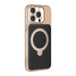 Custodia per telefono con supporto magnetico Gold Shield per obiettivi e pellicole., For iPhone 15, For iPhone 14, For iPhone 14 Pro, For iPhone 14 Pro Max, For iPhone 13 Pro Max, For iPhone 13 Pro, For iPhone 13