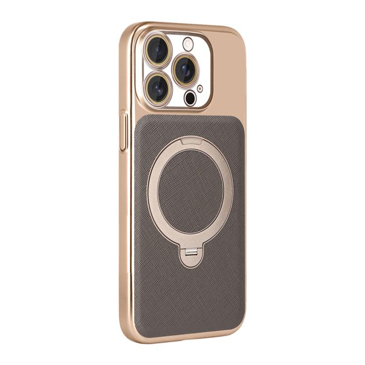Custodia per telefono con supporto magnetico Gold Shield per obiettivi e pellicole., For iPhone 15, For iPhone 14, For iPhone 14 Pro, For iPhone 14 Pro Max, For iPhone 13 Pro Max, For iPhone 13 Pro, For iPhone 13