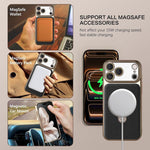 Custodia per telefono con supporto magnetico Gold Shield per obiettivi e pellicole., For iPhone 15, For iPhone 14, For iPhone 14 Pro, For iPhone 14 Pro Max, For iPhone 13 Pro Max, For iPhone 13 Pro, For iPhone 13