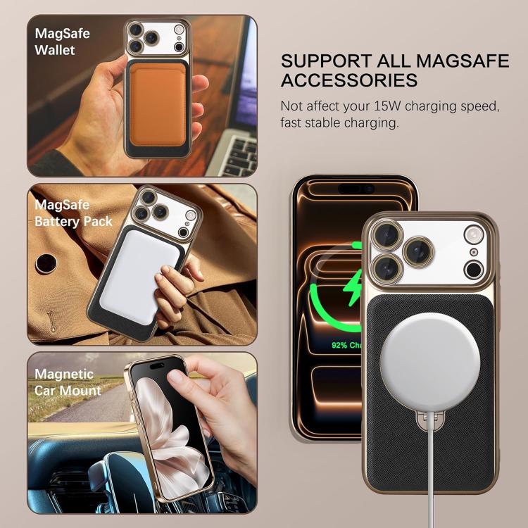Custodia per telefono con supporto magnetico Gold Shield per obiettivi e pellicole., For iPhone 15, For iPhone 14, For iPhone 14 Pro, For iPhone 14 Pro Max, For iPhone 13 Pro Max, For iPhone 13 Pro, For iPhone 13