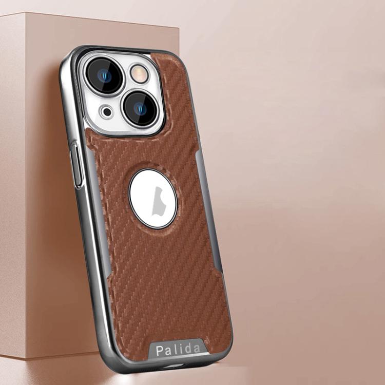 Custodia per telefono Palida Y7 con pellicola protettiva effetto fibra di carbonio elettrolitica., For iPhone 14 Pro Max, For iPhone 13 Pro Max, For iPhone 13 Pro, For iPhone 13