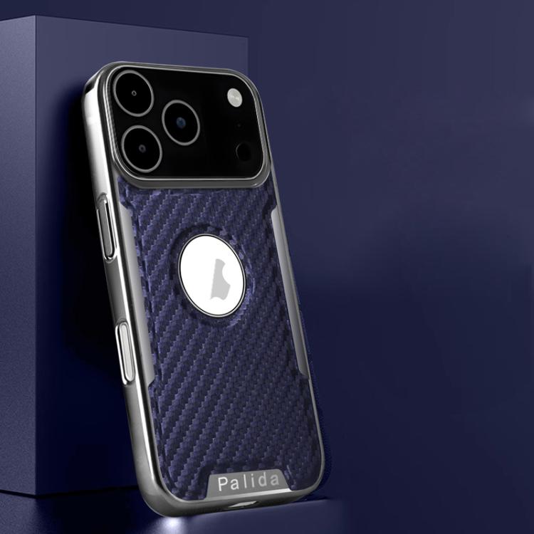 Custodia per telefono Palida Y7 con pellicola protettiva effetto fibra di carbonio elettrolitica., For iPhone 17 Pro Max, For iPhone 17 Pro, For iPhone 17, For iPhone Air