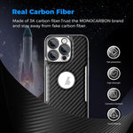 Custodia per telefono Palida Y7 con pellicola protettiva effetto fibra di carbonio elettrolitica., For iPhone 15 Pro, For iPhone 15, For iPhone 14, For iPhone 14 Pro