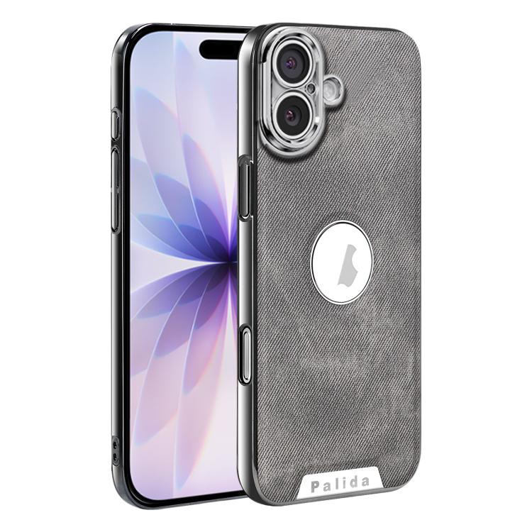 Custodia per telefono Palida Y13 con texture Mecha Denim a copertura totale, For iPhone 17 Pro Max, For iPhone 17 Pro, For iPhone 17, For iPhone Air, For iPhone 16 Pro Max, For iPhone 16 Pro