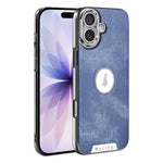 Custodia per telefono Palida Y13 con texture Mecha Denim a copertura totale, For iPhone 17 Pro Max, For iPhone 17 Pro, For iPhone 17, For iPhone Air, For iPhone 16 Pro Max, For iPhone 16 Pro