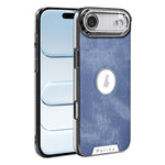 Custodia per telefono Palida Y13 con texture Mecha Denim a copertura totale, For iPhone 17 Pro Max, For iPhone 17 Pro, For iPhone 17, For iPhone Air, For iPhone 16 Pro Max, For iPhone 16 Pro