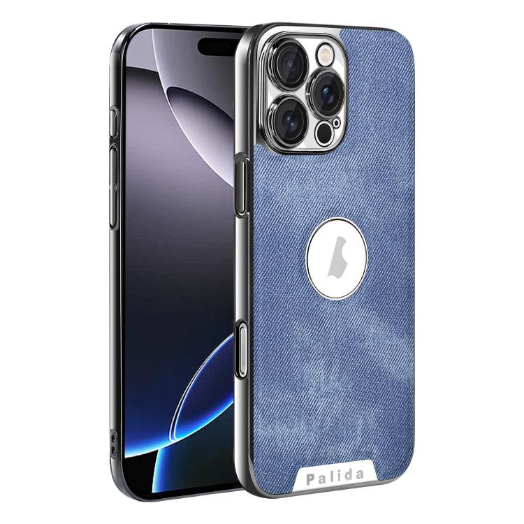 Custodia per telefono Palida Y13 con texture Mecha Denim a copertura totale, For iPhone 17 Pro Max, For iPhone 17 Pro, For iPhone 17, For iPhone Air, For iPhone 16 Pro Max, For iPhone 16 Pro