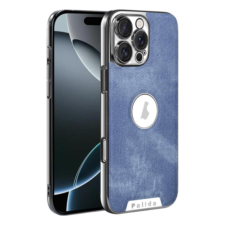 Custodia per telefono Palida Y13 con texture Mecha Denim a copertura totale, For iPhone 17 Pro Max, For iPhone 17 Pro, For iPhone 17, For iPhone Air, For iPhone 16 Pro Max, For iPhone 16 Pro