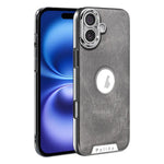 Custodia per telefono Palida Y13 con texture Mecha Denim a copertura totale, For iPhone 16, For iPhone 15 Pro Max, For iPhone 15 Pro, For iPhone 15, For iPhone 14, For iPhone 14 Pro