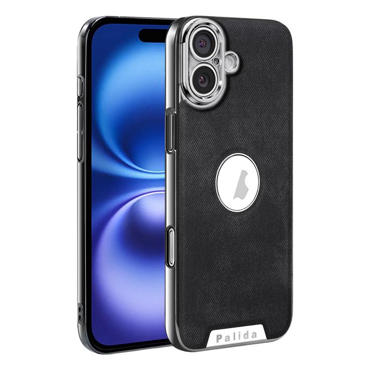 Custodia per telefono Palida Y13 con texture Mecha Denim a copertura totale, For iPhone 16, For iPhone 15 Pro Max, For iPhone 15 Pro, For iPhone 15, For iPhone 14, For iPhone 14 Pro