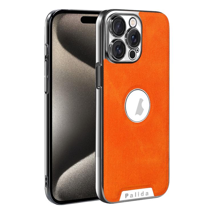 Custodia per telefono Palida Y13 con texture Mecha Denim a copertura totale, For iPhone 16, For iPhone 15 Pro Max, For iPhone 15 Pro, For iPhone 15, For iPhone 14, For iPhone 14 Pro