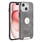 Custodia per telefono Palida Y13 con texture Mecha Denim a copertura totale, For iPhone 16, For iPhone 15 Pro Max, For iPhone 15 Pro, For iPhone 15, For iPhone 14, For iPhone 14 Pro