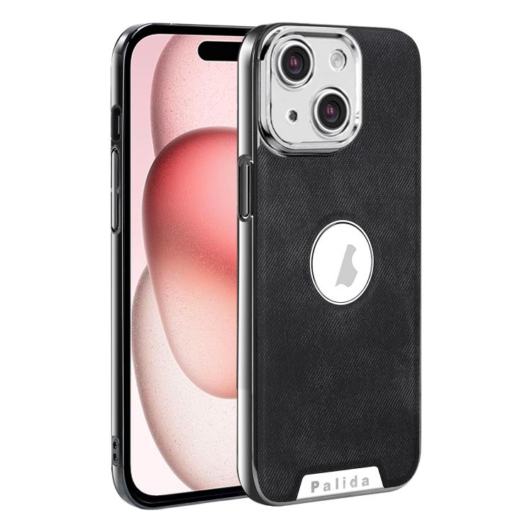 Custodia per telefono Palida Y13 con texture Mecha Denim a copertura totale, For iPhone 16, For iPhone 15 Pro Max, For iPhone 15 Pro, For iPhone 15, For iPhone 14, For iPhone 14 Pro