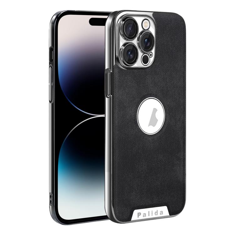 Custodia per telefono Palida Y13 con texture Mecha Denim a copertura totale, For iPhone 16, For iPhone 15 Pro Max, For iPhone 15 Pro, For iPhone 15, For iPhone 14, For iPhone 14 Pro