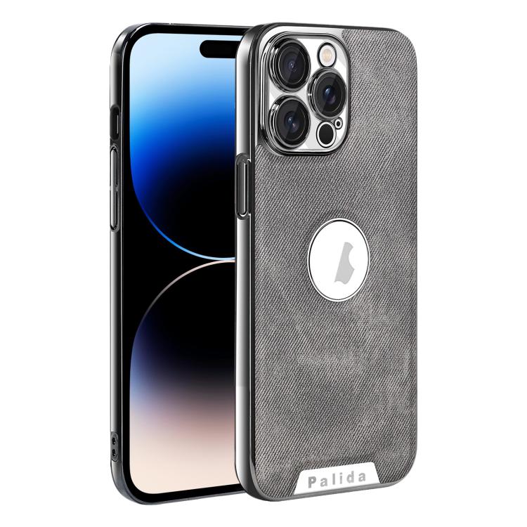 Custodia per telefono Palida Y13 con texture Mecha Denim a copertura totale, For iPhone 14 Pro Max, For iPhone 13 Pro Max, For iPhone 13 Pro, For iPhone 13