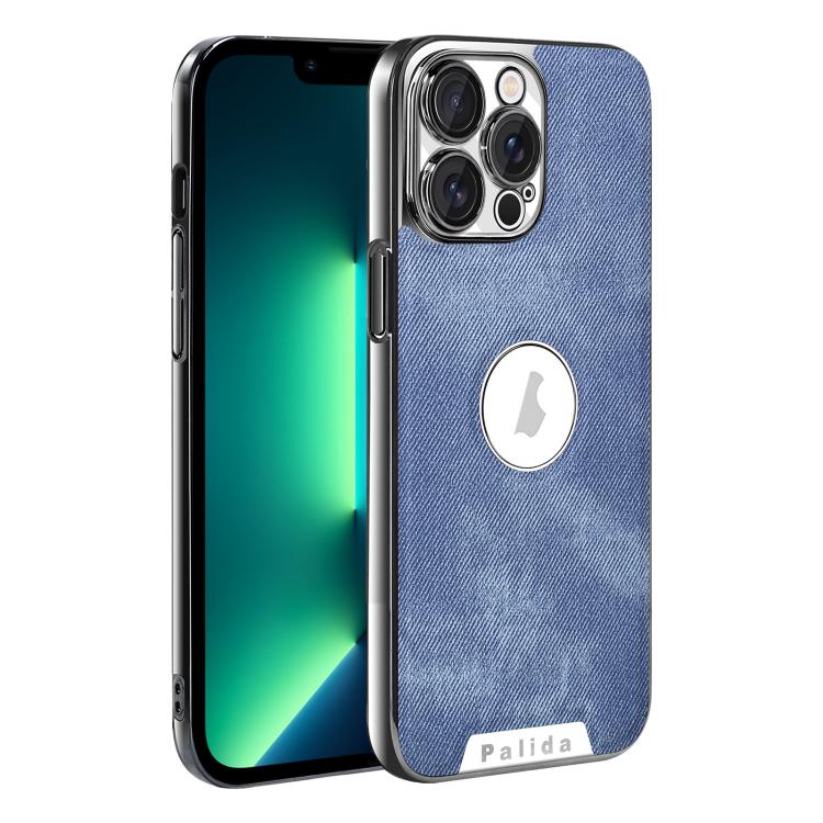 Custodia per telefono Palida Y13 con texture Mecha Denim a copertura totale, For iPhone 14 Pro Max, For iPhone 13 Pro Max, For iPhone 13 Pro, For iPhone 13