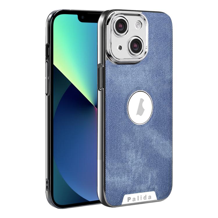 Custodia per telefono Palida Y13 con texture Mecha Denim a copertura totale, For iPhone 14 Pro Max, For iPhone 13 Pro Max, For iPhone 13 Pro, For iPhone 13