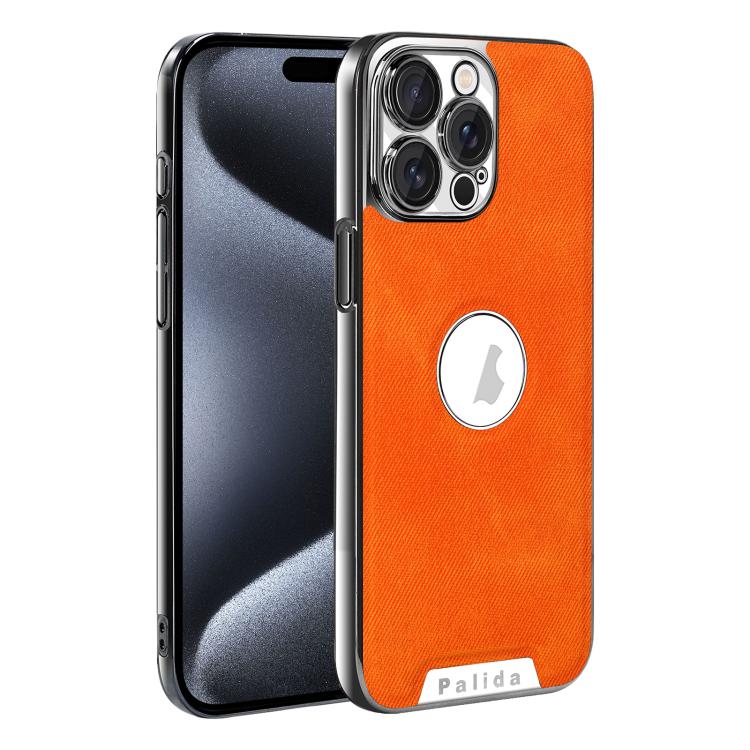 Custodia per telefono Palida Y13 con texture Mecha Denim a copertura totale, For iPhone 16, For iPhone 15 Pro Max, For iPhone 15 Pro, For iPhone 15, For iPhone 14, For iPhone 14 Pro