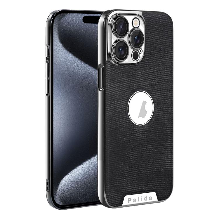 Custodia per telefono Palida Y13 con texture Mecha Denim a copertura totale, For iPhone 16, For iPhone 15 Pro Max, For iPhone 15 Pro, For iPhone 15, For iPhone 14, For iPhone 14 Pro