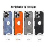 Custodia per telefono Palida Y13 con texture Mecha Denim a copertura totale, For iPhone 16, For iPhone 15 Pro Max, For iPhone 15 Pro, For iPhone 15, For iPhone 14, For iPhone 14 Pro