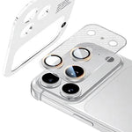 Protezione per obiettivo XDcase in lega di nichel con base cava integrata a forma di ala di cicala., For iPhone 17 Pro Max, For iPhone 17 Pro