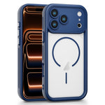 Custodia per telefono ibrida in TPU e PC con magnete a forma di occhio celeste., For iPhone 17 Pro Max, For iPhone 17 Pro, For iPhone 17, For iPhone Air