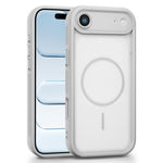 Custodia per telefono ibrida in TPU e PC con magnete a forma di occhio celeste., For iPhone 17 Pro Max, For iPhone 17 Pro, For iPhone 17, For iPhone Air