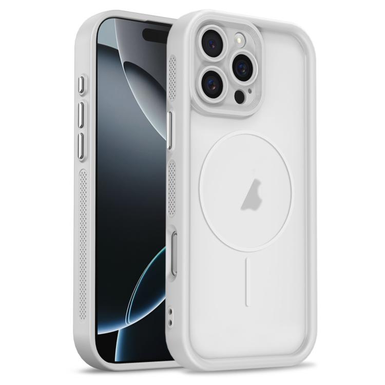 Custodia per telefono ibrida in TPU e PC con magnete a forma di occhio celeste., For iPhone 16 Pro Max, For iPhone 16 Pro, For iPhone 16 Plus, For iPhone 16