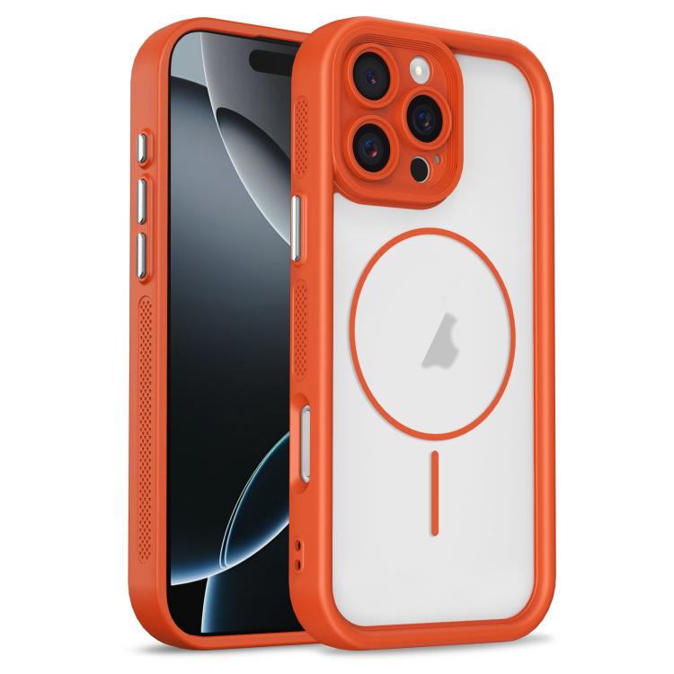 Custodia per telefono ibrida in TPU e PC con magnete a forma di occhio celeste., For iPhone 16 Pro Max, For iPhone 16 Pro, For iPhone 16 Plus, For iPhone 16