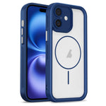 Custodia per telefono ibrida in TPU e PC con magnete a forma di occhio celeste., For iPhone 16 Pro Max, For iPhone 16 Pro, For iPhone 16 Plus, For iPhone 16
