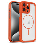 Custodia per telefono ibrida in TPU e PC con magnete a forma di occhio celeste., For iPhone 15 Pro Max, For iPhone 15 Pro, For iPhone 15 Plus, For iPhone 15