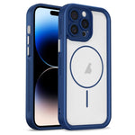 Custodia per telefono ibrida in TPU e PC con magnete a forma di occhio celeste., For iPhone 14 Plus, For iPhone 14, For iPhone 14 Pro, For iPhone 14 Pro Max