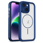 Custodia per telefono ibrida in TPU e PC con magnete a forma di occhio celeste., For iPhone 14 Plus, For iPhone 14, For iPhone 14 Pro, For iPhone 14 Pro Max